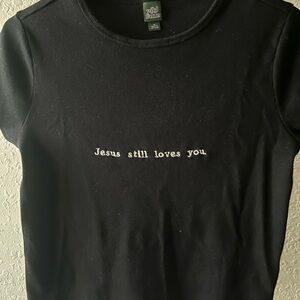 Embroidered Crop Top